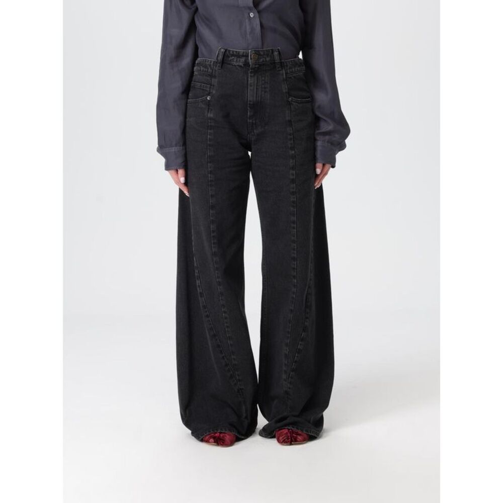 Maison Margiela Jeans Woman Black
